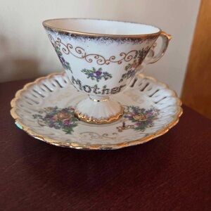 vintage Ardco Fine Quality "Mother" Tea Cup and Saucer set, made in Japan.